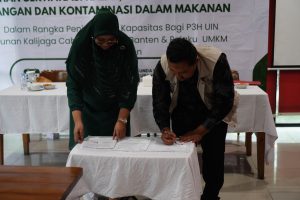 Perkuat ekosistem Halal, Lembaga Pusat Kajian Halal Universitas Muhammadiyah A.R. Fachruddin Gandeng LP3H UIN Sunan Kalijaga Banten