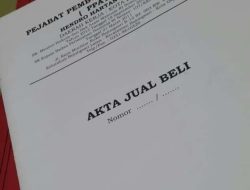 PENGUMUMAN KEHILANGAN   AKTA JUAL BELI