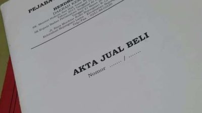 ilustrasi akta jual beli